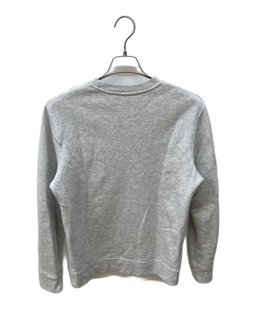 MSGM（エムエスジーエム）MSGM (エムエスジーエム) クルーネックロゴスウェット グレー サイズ:XSの古着・服飾アイテム