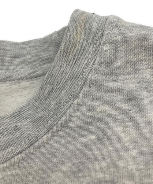 MSGM（エムエスジーエム）MSGM (エムエスジーエム) クルーネックロゴスウェット グレー サイズ:XSの古着・服飾アイテム