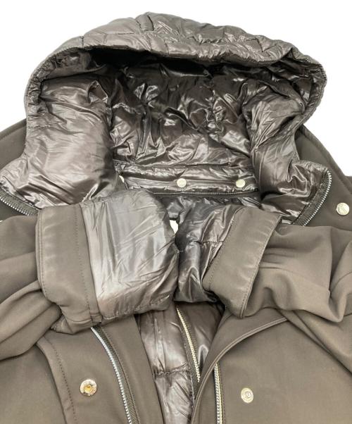 HERNO（ヘルノ）HERNO (ヘルノ) フーデッドダウンコート ブラウン サイズ:38の古着・服飾アイテム