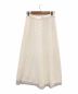 Spick and Span (スピックアンドスパン) フリンジニットセミフレアスカート ホワイト サイズ:-：7000円