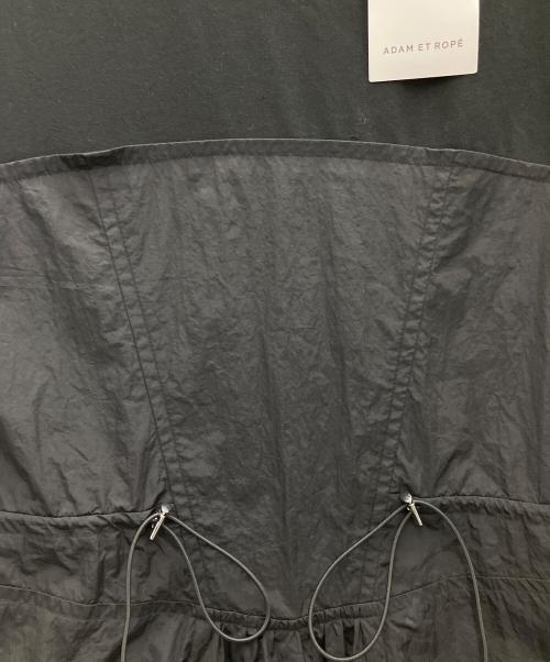 Adam et Rope（アダム エ ロペ）Adam et Rope (アダム エ ロペ) ベアレイヤードワンピース ブラック サイズ:FREE 未使用品の古着・服飾アイテム