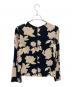 marimekko (マリメッコ) 総柄ブラウス ネイビー サイズ:36：5000円