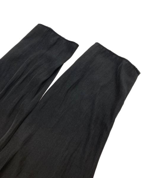 Spick and Span（スピック＆スパン）Spick and Span (スピックアンドスパン) フリルVネックブラウス ブラック サイズ:Freeの古着・服飾アイテム