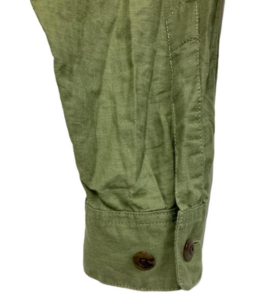 IROQUOIS（イロコイ）IROQUOIS (イロコイ) C/F OVER COLLAR SH カーキ サイズ:3の古着・服飾アイテム