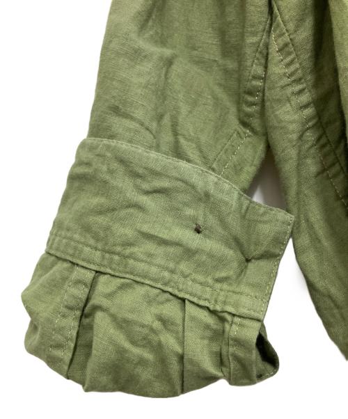 IROQUOIS（イロコイ）IROQUOIS (イロコイ) C/F OVER COLLAR SH カーキ サイズ:3の古着・服飾アイテム