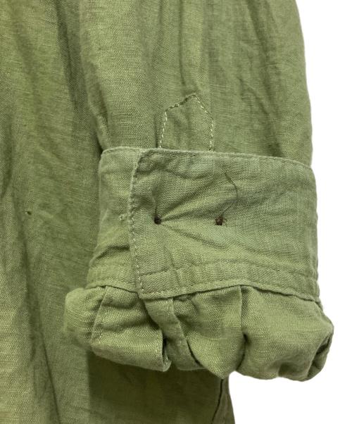 IROQUOIS（イロコイ）IROQUOIS (イロコイ) C/F OVER COLLAR SH カーキ サイズ:3の古着・服飾アイテム