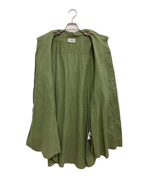 IROQUOIS（イロコイ）IROQUOIS (イロコイ) C/F OVER COLLAR SH カーキ サイズ:3の古着・服飾アイテム
