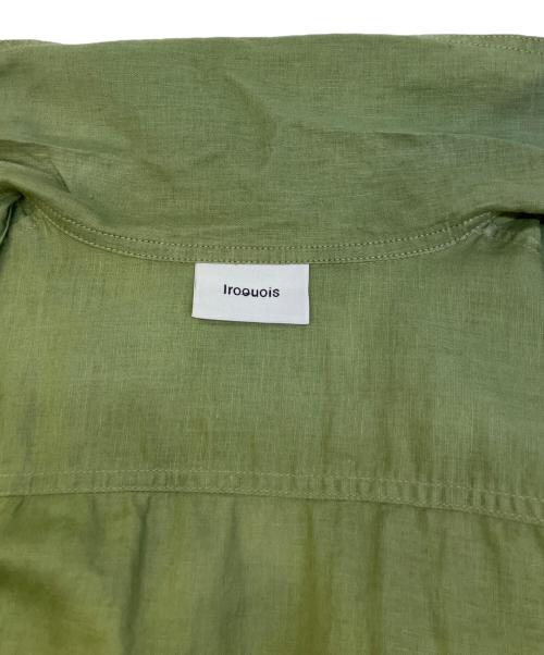 IROQUOIS（イロコイ）IROQUOIS (イロコイ) C/F OVER COLLAR SH カーキ サイズ:3の古着・服飾アイテム