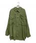 IROQUOIS（イロコイ）の古着「C/F OVER COLLAR SH」｜カーキ