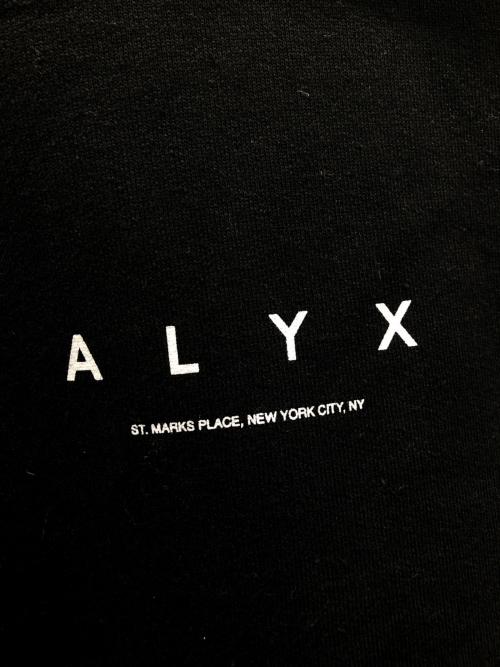 ALYX（アリクス）ALYX (アリクス) プルオーバーパーカー ブラック サイズ:Mの古着・服飾アイテム