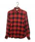 Saint Laurent Paris（サンローランパリ）の古着「チェックシャツ」｜レッド