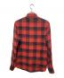 Saint Laurent Paris (サンローランパリ) チェックシャツ レッド サイズ:37 14 1/2：15000円