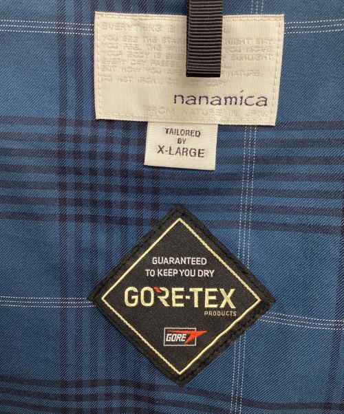 nanamica（ナナミカ）nanamica (ナナミカ) 2L GORE-TEX Cruiser Jacket ネイビー サイズ:XLの古着・服飾アイテム