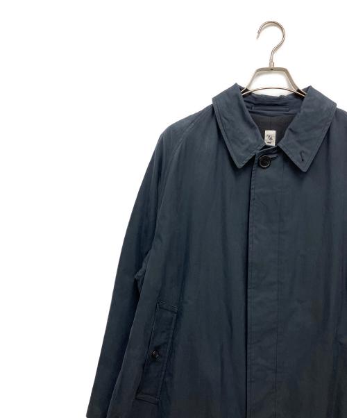 LE（エルイー）LE (エルイー) コットンポリバルカラーコート ネイビー サイズ:1の古着・服飾アイテム