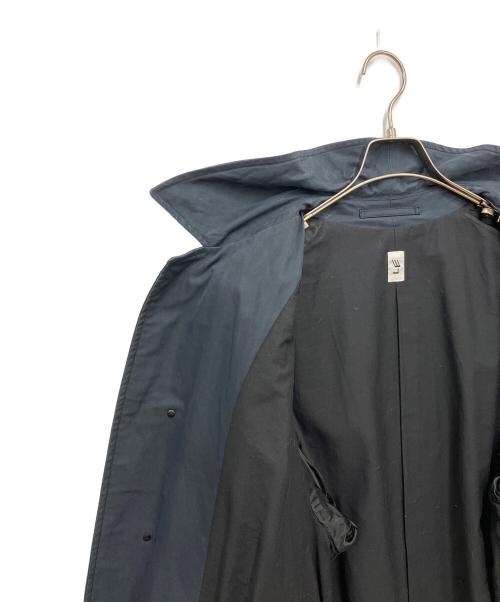 LE（エルイー）LE (エルイー) コットンポリバルカラーコート ネイビー サイズ:1の古着・服飾アイテム
