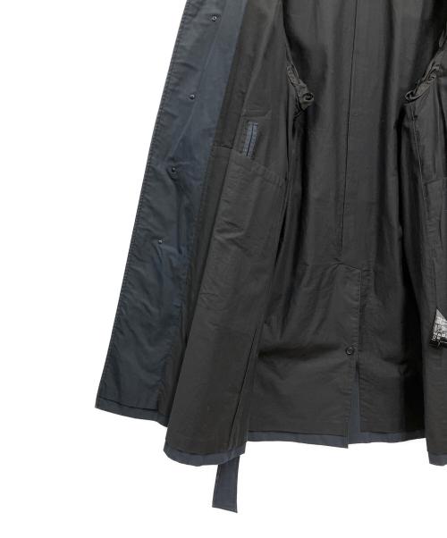 LE（エルイー）LE (エルイー) コットンポリバルカラーコート ネイビー サイズ:1の古着・服飾アイテム