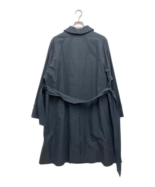 LE（エルイー）LE (エルイー) コットンポリバルカラーコート ネイビー サイズ:1の古着・服飾アイテム