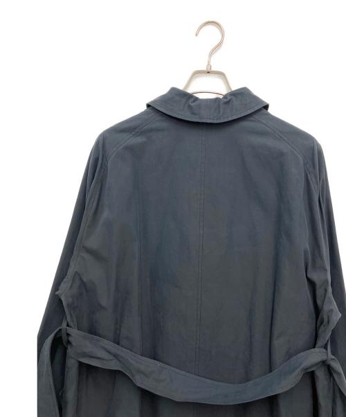 LE（エルイー）LE (エルイー) コットンポリバルカラーコート ネイビー サイズ:1の古着・服飾アイテム