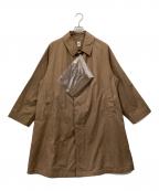 LEエルイー）の古着「T/Cバルカラーコート」｜ベージュ