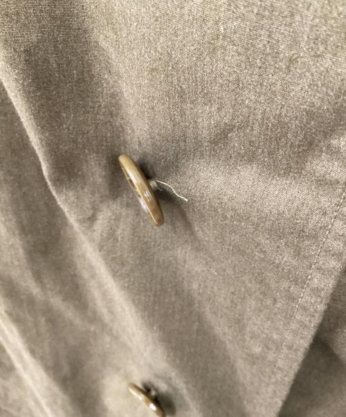 LE（エルイー）LE (エルイー) T/Cバルカラーコート ベージュ サイズ:1の古着・服飾アイテム