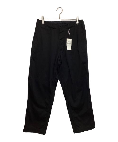 nanamica（ナナミカ）nanamica (ナナミカ) Wide Chino Pants ブラック サイズ:81cm (W32) 未使用品の古着・服飾アイテム