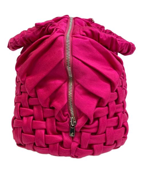 merlette（マーレット）merlette (マーレット) 2WAYサテンバッグ ピンクの古着・服飾アイテム