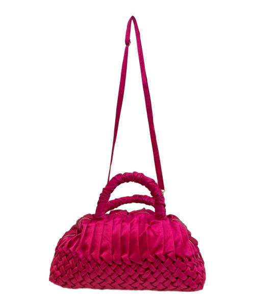 merlette（マーレット）merlette (マーレット) 2WAYサテンバッグ ピンクの古着・服飾アイテム