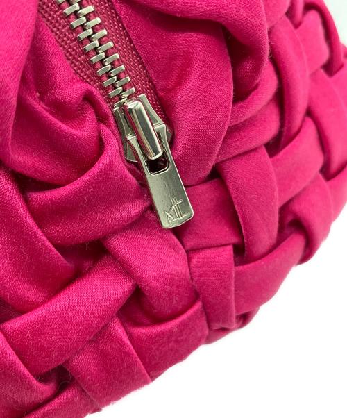 merlette（マーレット）merlette (マーレット) 2WAYサテンバッグ ピンクの古着・服飾アイテム