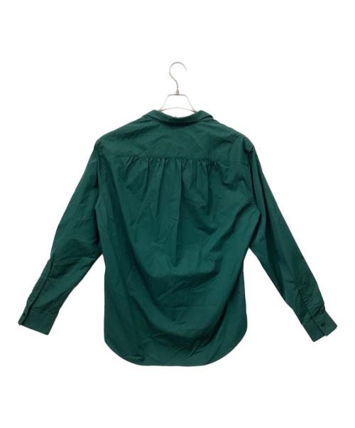 BOURRIENNE PARIS X（ブリエンヌ・パリ・ディス）BOURRIENNE PARIS X (ブリエンヌ・パリ・ディス) プルオーバーシャツ グリーン サイズ:Mの古着・服飾アイテム
