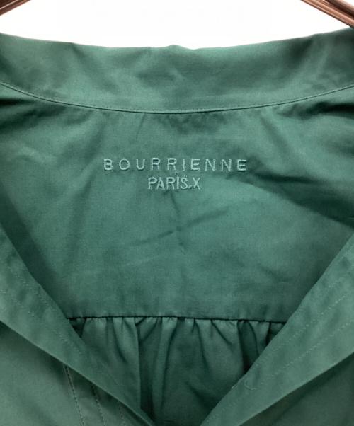 BOURRIENNE PARIS X（ブリエンヌ・パリ・ディス）BOURRIENNE PARIS X (ブリエンヌ・パリ・ディス) プルオーバーシャツ グリーン サイズ:Mの古着・服飾アイテム