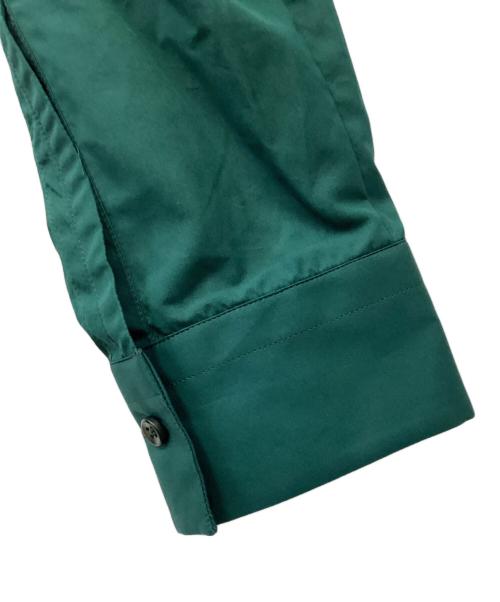 BOURRIENNE PARIS X（ブリエンヌ・パリ・ディス）BOURRIENNE PARIS X (ブリエンヌ・パリ・ディス) プルオーバーシャツ グリーン サイズ:Mの古着・服飾アイテム