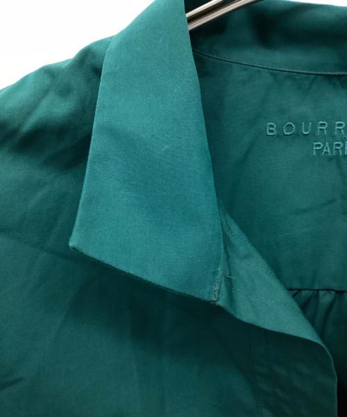 BOURRIENNE PARIS X（ブリエンヌ・パリ・ディス）BOURRIENNE PARIS X (ブリエンヌ・パリ・ディス) プルオーバーシャツ グリーン サイズ:Mの古着・服飾アイテム