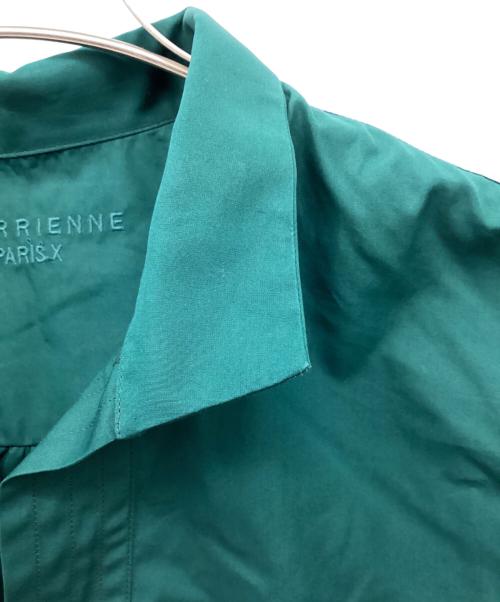 BOURRIENNE PARIS X（ブリエンヌ・パリ・ディス）BOURRIENNE PARIS X (ブリエンヌ・パリ・ディス) プルオーバーシャツ グリーン サイズ:Mの古着・服飾アイテム