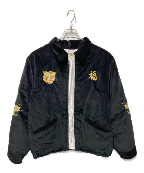 gold（ゴールド）gold (ゴールド) VELVETEEN PADDING VIETNAM JACKET ブラック サイズ:Ｓの古着・服飾アイテム