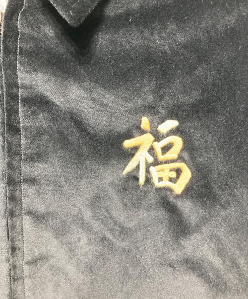 gold（ゴールド）gold (ゴールド) VELVETEEN PADDING VIETNAM JACKET ブラック サイズ:Ｓの古着・服飾アイテム