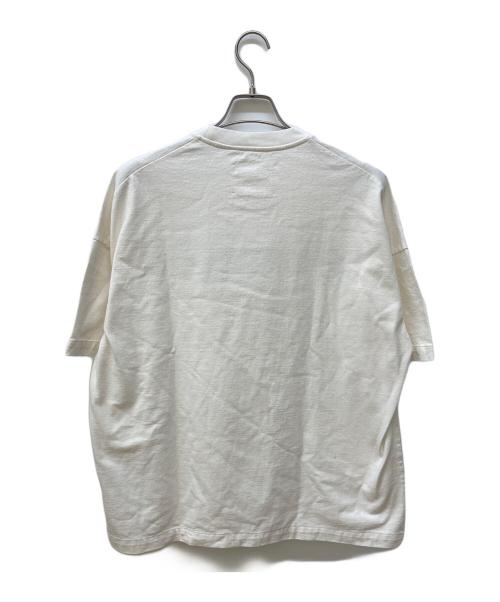 JIL SANDER（ジルサンダー）JIL SANDER (ジルサンダー) ロゴプリントTシャツ ホワイト サイズ:Mの古着・服飾アイテム