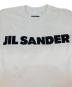 中古・古着 JIL SANDER (ジルサンダー) ロゴプリントTシャツ ホワイト サイズ:M：22000円