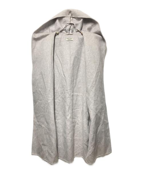 'S Max Mara（エスマックスマーラ）'S Max Mara (エスマックスマーラ) ウールカシミヤベルテッドコート ライトグレー サイズ:36の古着・服飾アイテム