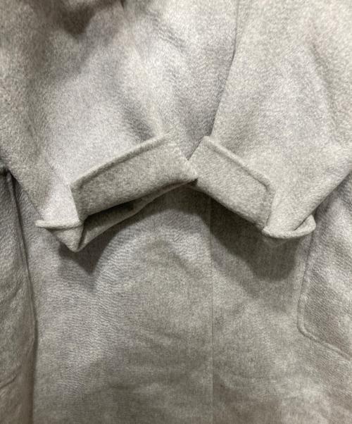 'S Max Mara（エスマックスマーラ）'S Max Mara (エスマックスマーラ) ウールカシミヤベルテッドコート ライトグレー サイズ:36の古着・服飾アイテム