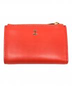 repettoレペット）の古着「3つ折り財布　Cowhide leather Iconic」｜オレンジ