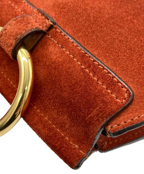 Chloe（クロエ）Chloe (クロエ) FAYE スエードミニショルダーバッグ ブラウンの古着・服飾アイテム