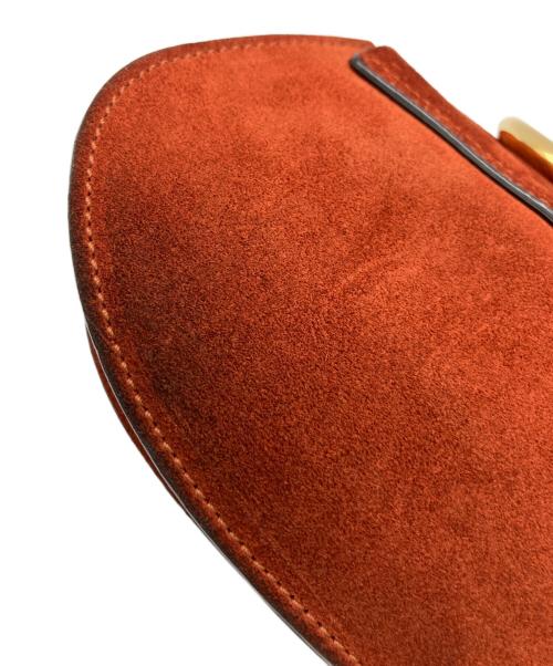 Chloe（クロエ）Chloe (クロエ) FAYE スエードミニショルダーバッグ ブラウンの古着・服飾アイテム