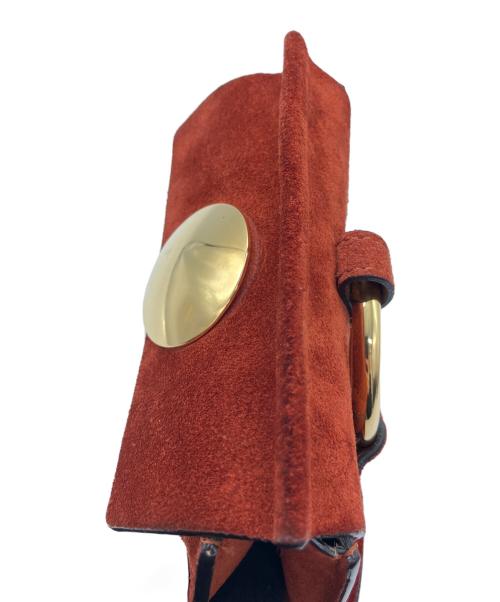 Chloe（クロエ）Chloe (クロエ) FAYE スエードミニショルダーバッグ ブラウンの古着・服飾アイテム