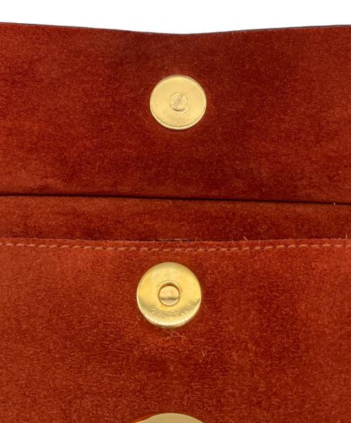 Chloe（クロエ）Chloe (クロエ) FAYE スエードミニショルダーバッグ ブラウンの古着・服飾アイテム