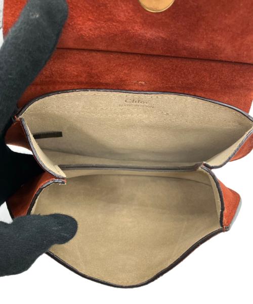 Chloe（クロエ）Chloe (クロエ) FAYE スエードミニショルダーバッグ ブラウンの古着・服飾アイテム