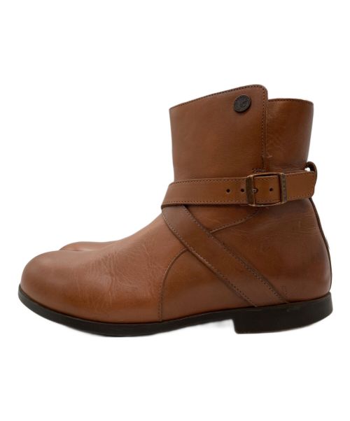 BIRKENSTOCK（ビルケンシュトック）BIRKENSTOCK (ビルケンシュトック) ショートブーツ ブラウン サイズ:24.5cmの古着・服飾アイテム