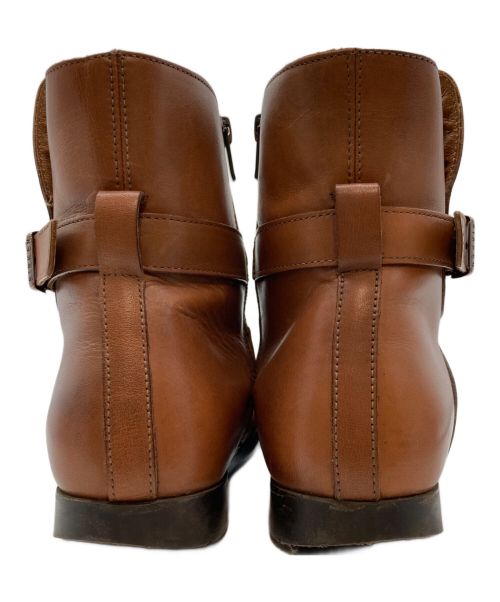 BIRKENSTOCK（ビルケンシュトック）BIRKENSTOCK (ビルケンシュトック) ショートブーツ ブラウン サイズ:24.5cmの古着・服飾アイテム