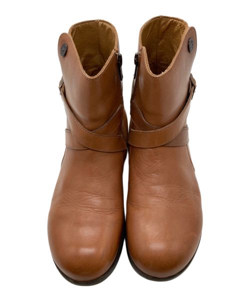 BIRKENSTOCK（ビルケンシュトック）BIRKENSTOCK (ビルケンシュトック) ショートブーツ ブラウン サイズ:24.5cmの古着・服飾アイテム