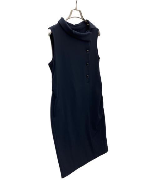 ESTNATION（エストネーション）ESTNATION (エストネーション) ノースリブワンピース ネイビー サイズ:SIZE38の古着・服飾アイテム