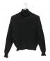 CABAN（キャバン）の古着「コットンカシミヤワッフル タートルネックプルオーバー」｜ブラック